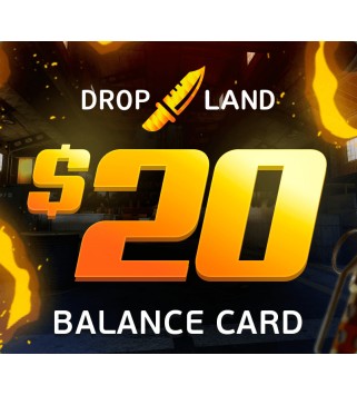 Dropland.net 20 USD Wallet Card Key GLOBAL